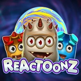 Reactoonz logo – Slots by Play'n GO at Nopein Casino